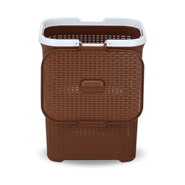 Rfl Caino Laundry Basket Medium Eagle Brown
