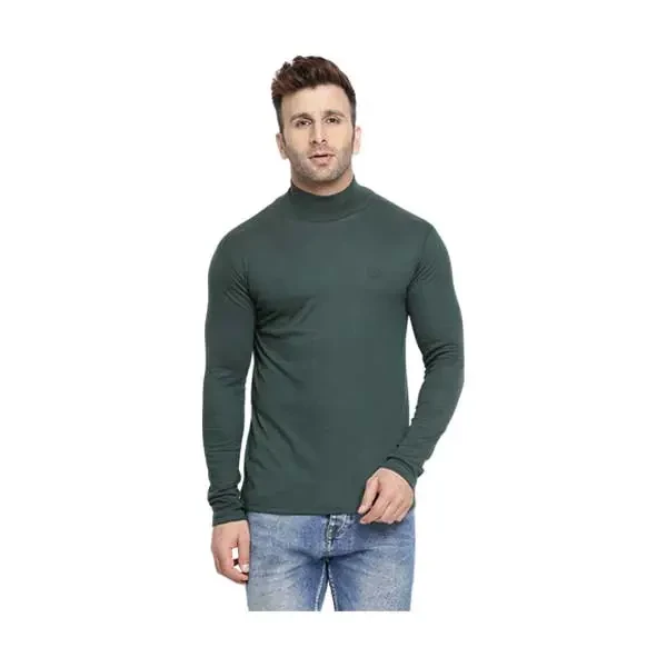 Jockey® Cotton Stretch Mock Neck Tee