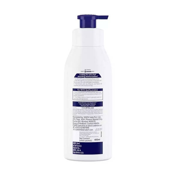 Nivea Express Hydration Body Lotion 400ml 9306