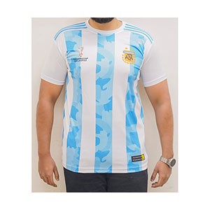 Argentina World Cup Away Jersey Full Sleeves Thai Premium