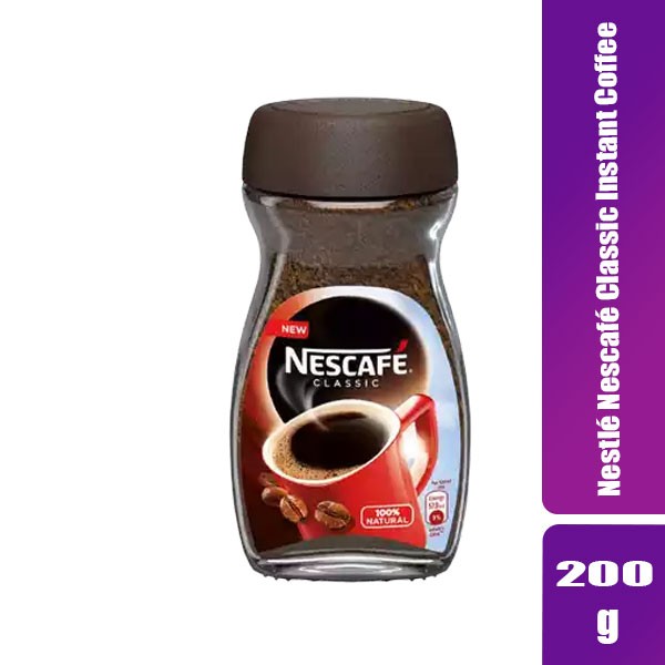 Nestlé Nescafé Classic Instant Coffee Jar 200gm