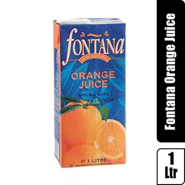 Fontana Orange Juice 1ltr