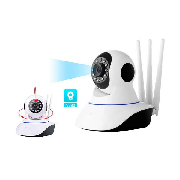 V380 ptz camera 3 antenna WiFi IP Camera CCTV Camera a Wireless CCTV Camera