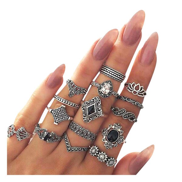 Metal ring hot sale for girl